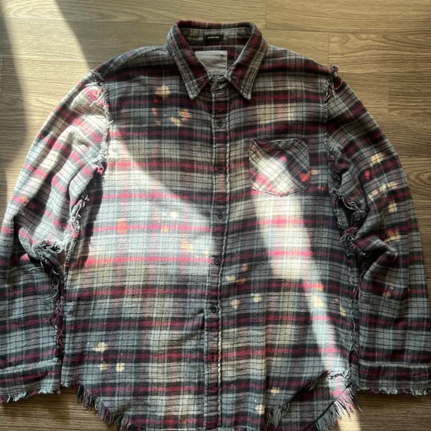 r13 디스트레드 셔츠 L사이즈 세인트미카엘 갤러리디파트먼트 팔리할리우드