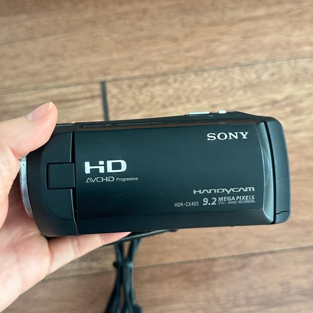 소니 HDR-CX405 빈티지캠코더(제니캠)