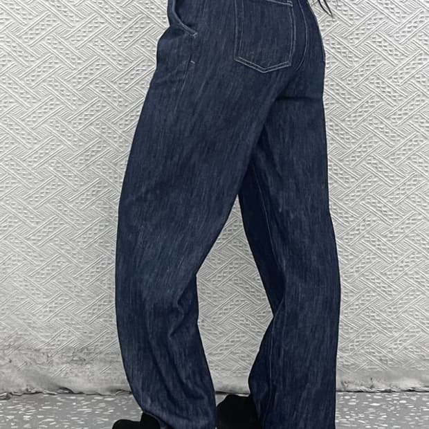 플랙진 MAISON 빈티지무드 와이드 데님팬츠 25인치 C08423