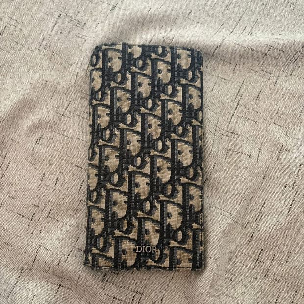 디올 오블리크 장지갑