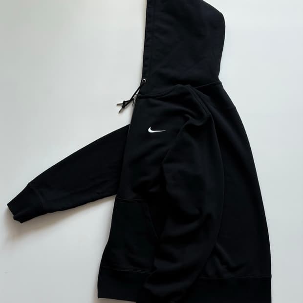 Nike 나이키 블랙 스우시 후드 집업
