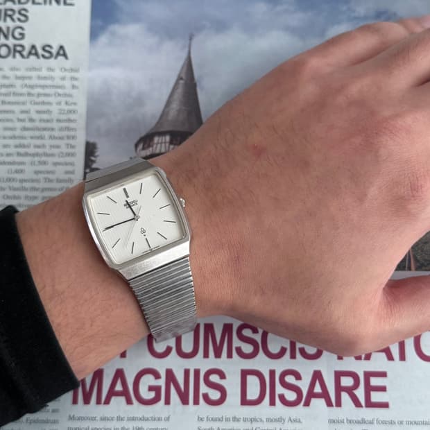 세이코 Seiko 쿼츠 스퀘어