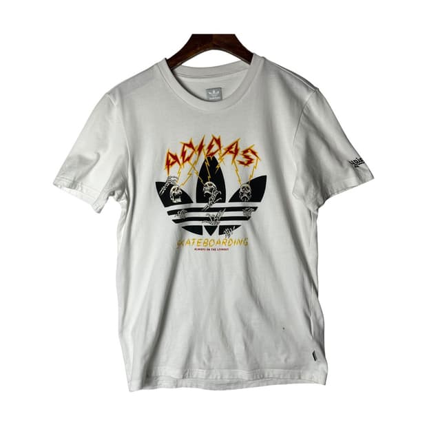 [Adidas] 아디다스 펑크 스컬 반팔티셔츠