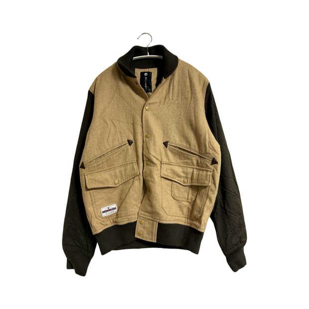 빌라봉 빈티지 울 바시티 자켓