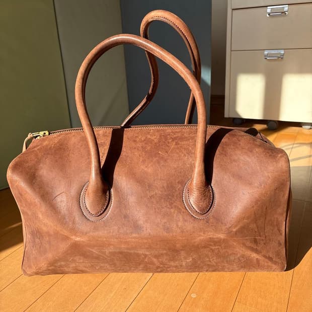 요시다 포터 빔즈 별주 소가죽 보스톤백