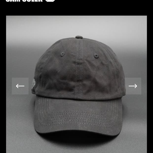 Sam sulek 모자 Black 판매