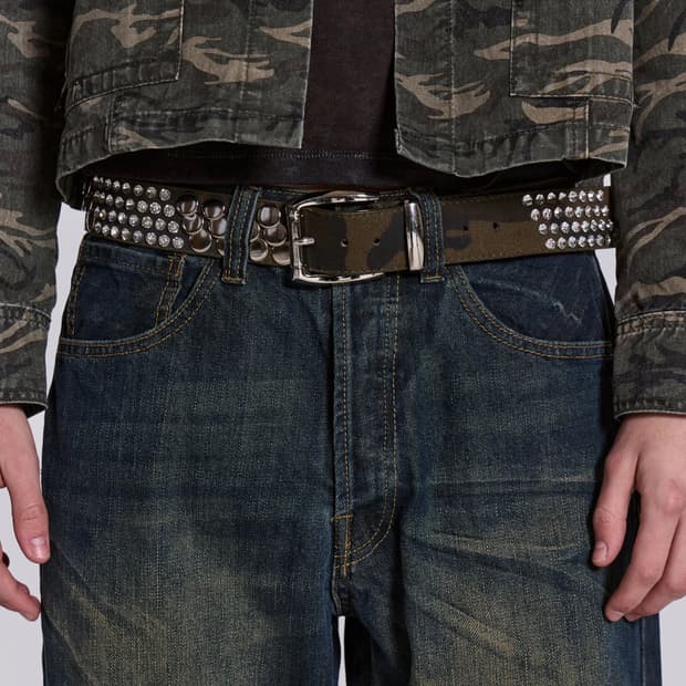 제이디드런던 벨트 ice camo belt 