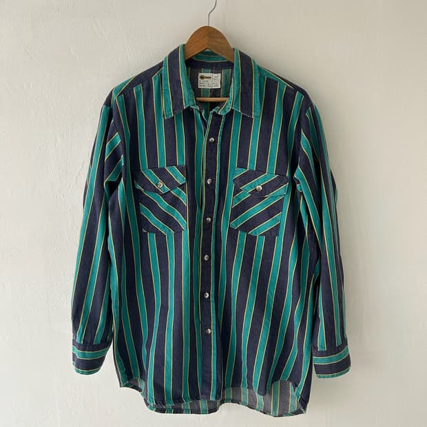 80-90's Key imperial Oxford Work shirt.