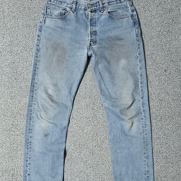 Levis 리바이스 501 Canada 33x30 블랭크탭