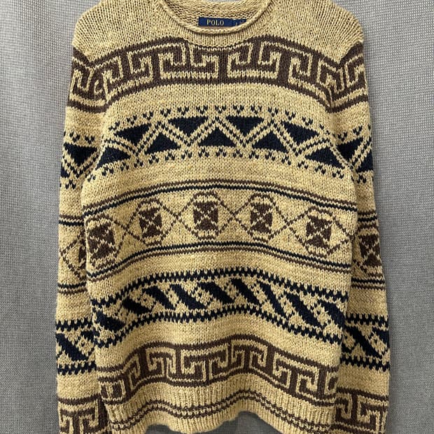 폴로 POLO RALPH LAUREN 페어아일 블렌드 스웨터 S