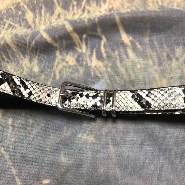 Vintage 💿 python skin slim be