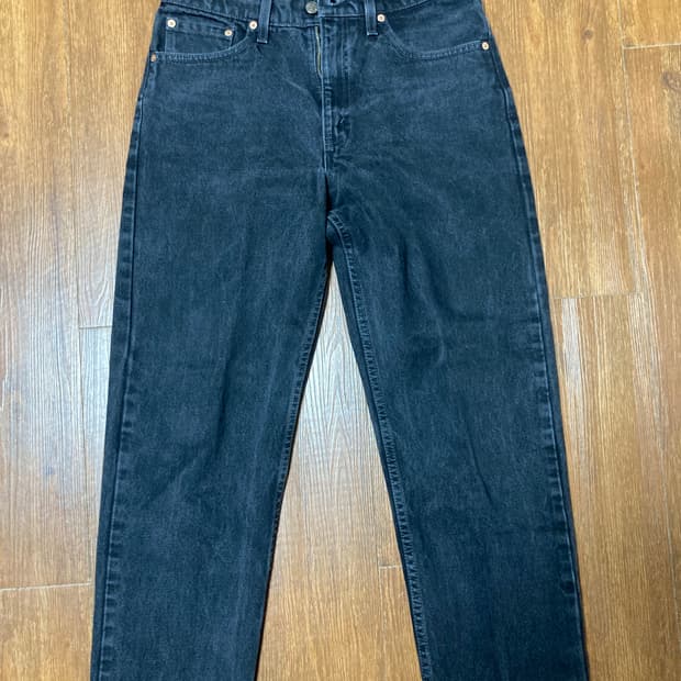 리바이스 550 흑청 made in usa