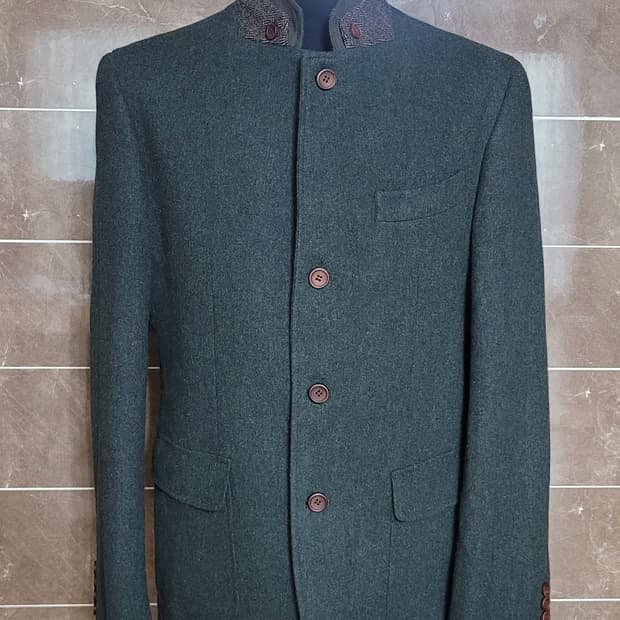 👔남성100사이즈👔누오보비트 헨리넥 자켓(모80)