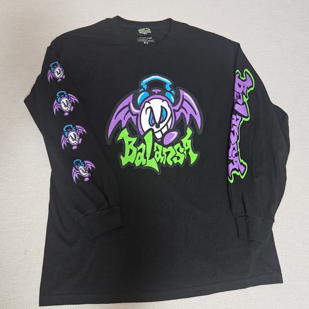 발란사 X domz 콜라보 롱슬리브