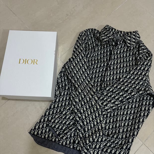 디올 오블리크 셔츠 L