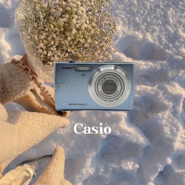 카시오 엑슬림 ex-z250 빈티지디카 디지털카메라