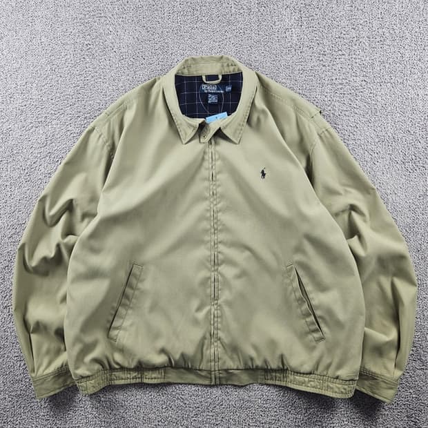 폴로랄프로렌 스윙탑 폴리쉘 블루종 자켓 ( 2XL ) / 11016