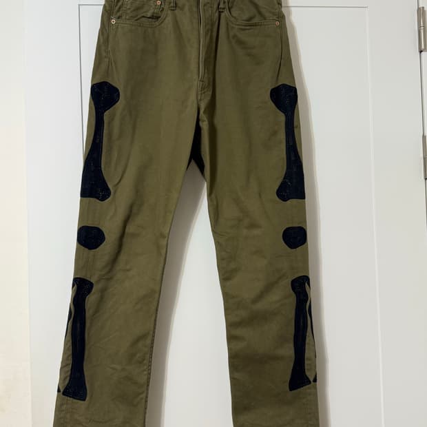 캐피탈 치노 멕시칸 턱시도 5P 오카길리 팬츠 카키