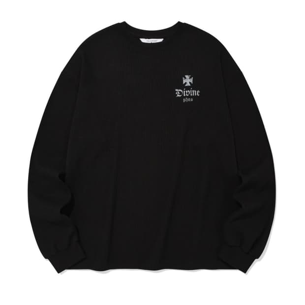 PHOS333 와플 롱슬리브