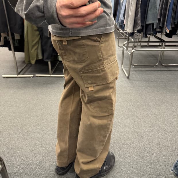 31)GAP 빈티지 브라운 카고 팬츠
