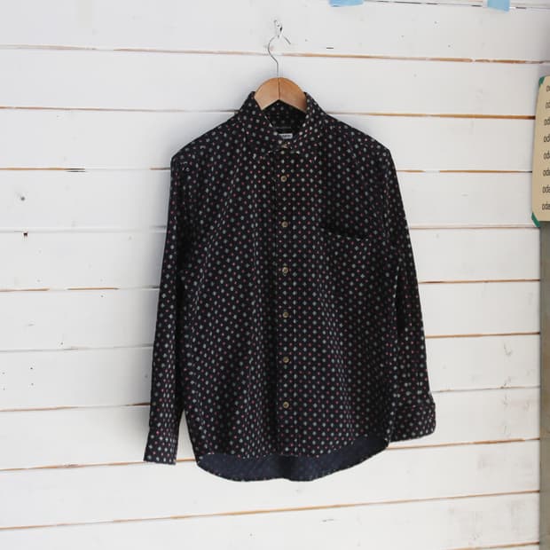 (착용컷) YUMI KATSURA 패턴 코듀로이 셔츠 (남성용 98)