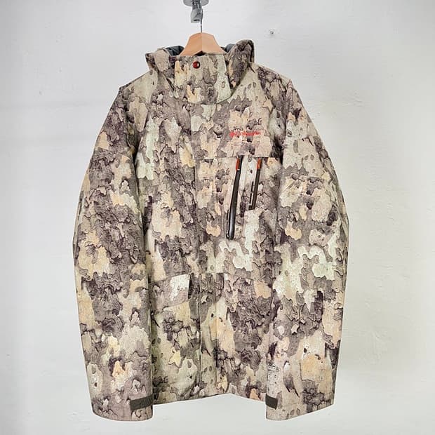 컬럼비아 벤틸레이션 티타늄 카모 웨이딩 밀리터리 자켓