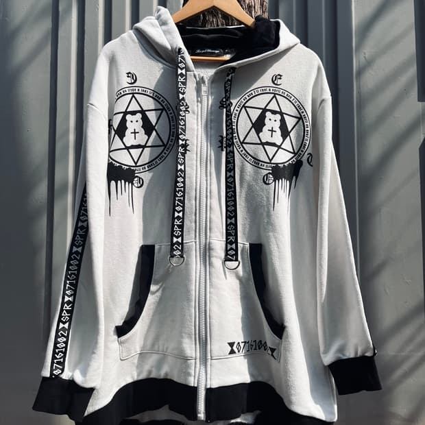 SexPotRevenge 섹스팟리벤지 지뢰 펑크 후드집업