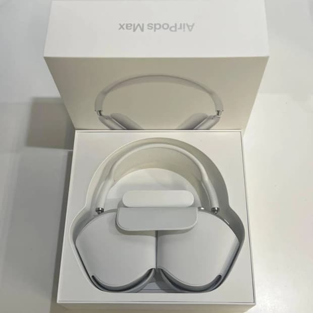 에어팟 맥스 실버 팝니다(실착 5번)
