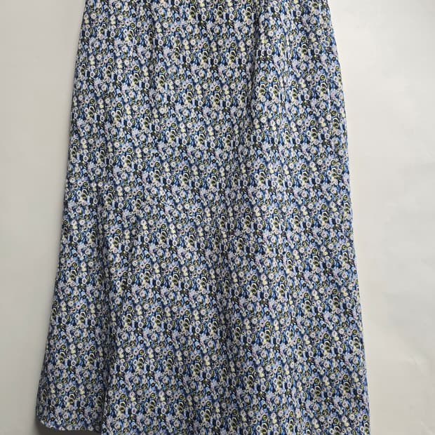 한섬)마인 플라워패턴 롱스커트 64