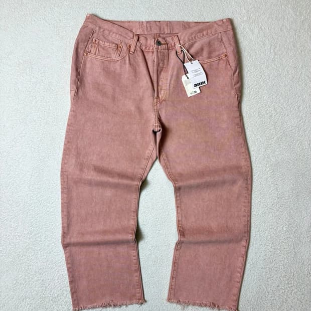 리바이스 501 90's 스트레이트 컷팅 데님 팬츠 PN6642