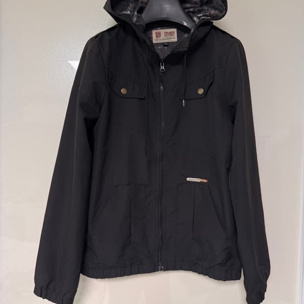 Volcom 남성 후드 바람막이 자켓 S