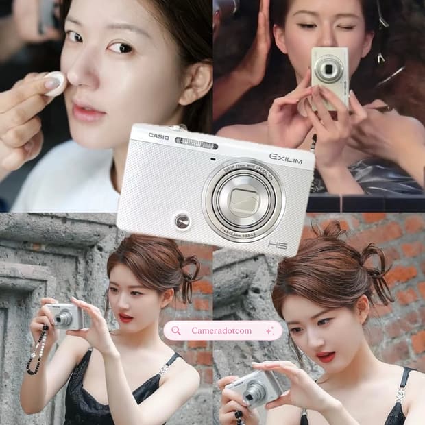 풀박!) Casio exilim zr70 화이트 카시오 엑슬림