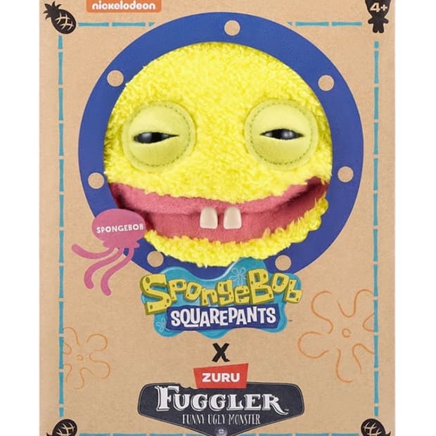 퍼글러 x 스폰지밥 플러시 옐로우