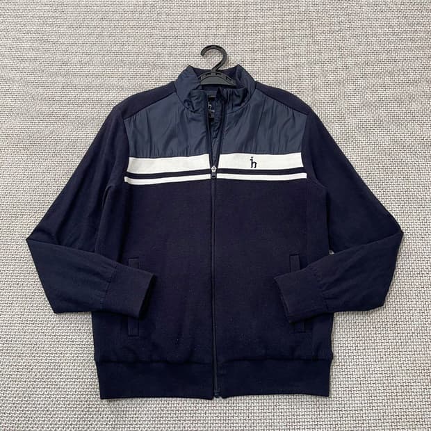 헤지스  방풍니트 집업 5656