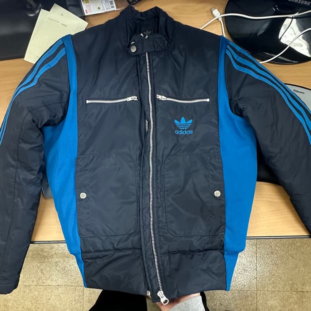 아디다스 90s 검파 라이더 패딩 자켓
