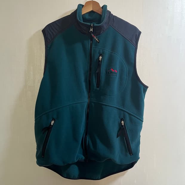 [L] L.L.Bean 엘엘빈 빈티지 집업 플리스 후리스 베스트