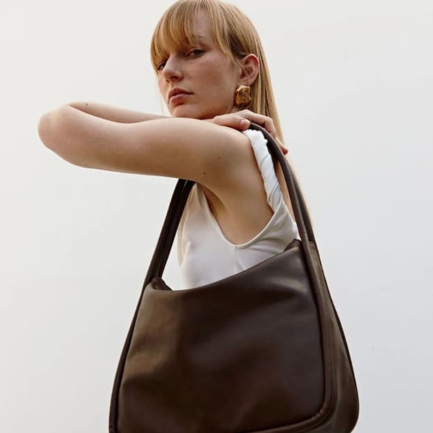 여밈 ridge bag choco brown
