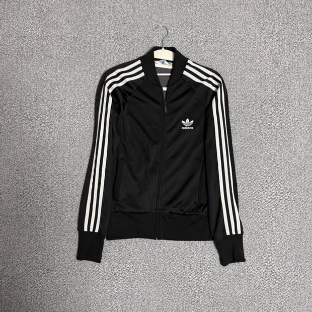 아디다스 슈퍼걸 져지 블랙 90 트랙탑 우먼스