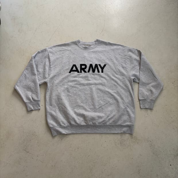 US ARMY USA OG 미육군 빈티지 스웻셔츠 XL