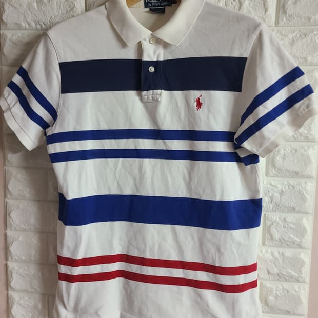 폴로 랄프로렌 반팔 카라티(라지)