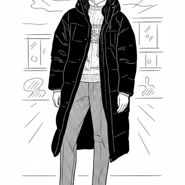 올젠의 뉴테라 프리미엄 구스다운 롱패딩. 블랙. 100