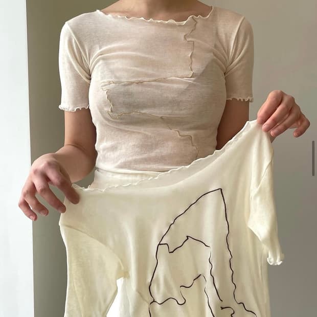 베이스레인지 garrymandered tee - S 사이즈