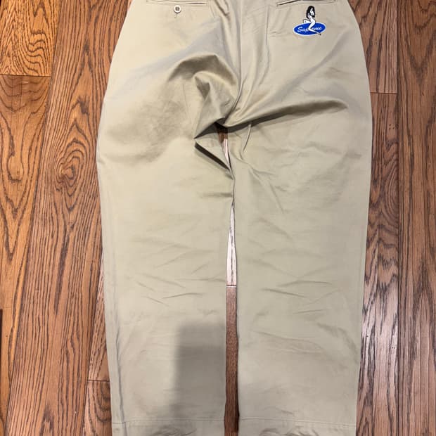 슈프림 핀업걸 치노 베이지 32