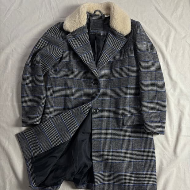 Levis 리바이스 아마야 울 혼방 코트 S