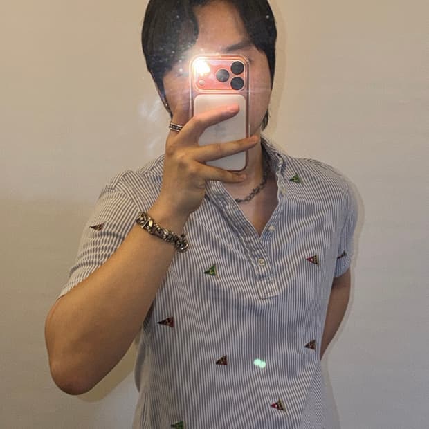 폴로 스트라이프 pk티