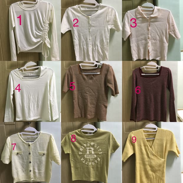 전부 5천원 입니다!