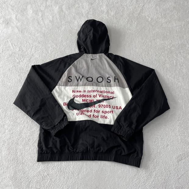 XXL 나이키 더블스우시 바람막이 자켓 110