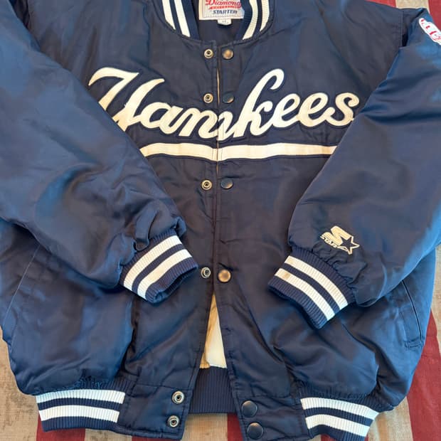 90s 빈티지 뉴욕 양키즈 봄버자켓