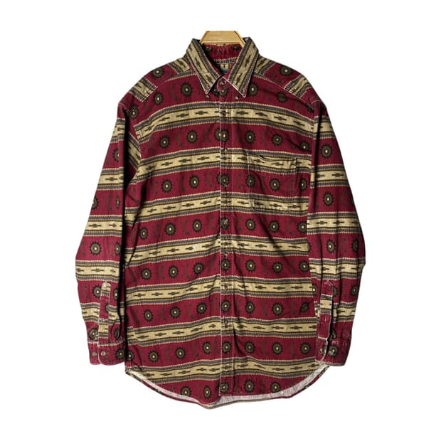 [Woolrich] 90's 울리치 웨스턴 패턴셔츠