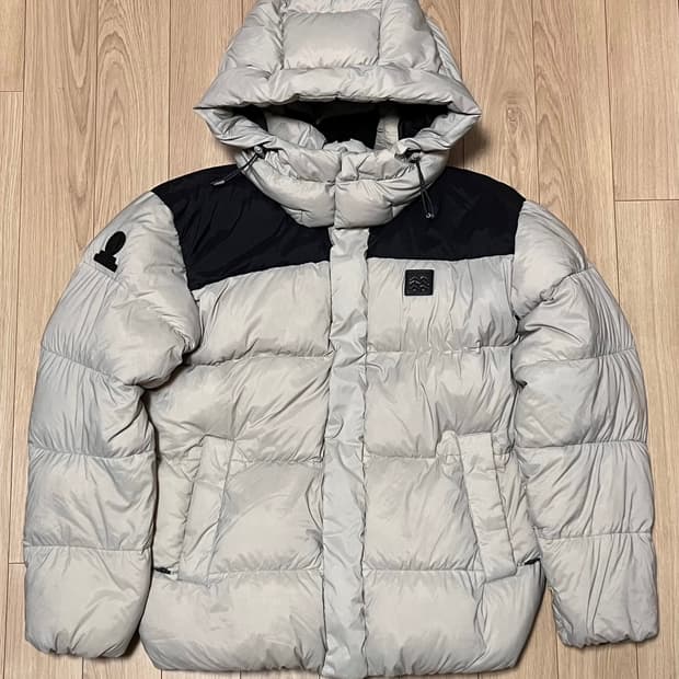 코오롱 스포츠 남성 구스다운 패딩 100